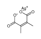 dimethylmaleic acid , disilver (I)-compound结构式