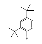 2,4-ditert-butyl-1-fluorobenzene Structure