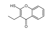 4H-1-Benzopyran-4-one,3-ethyl-2-mercapto-(9CI)结构式