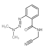 Benzamide,N-(cyanomethyl)-2-(3,3-dimethyl-1-triazen-1-yl)- picture