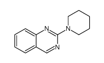 2-piperidin-1-ylquinazoline结构式