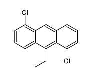 1,5-dichloro-9-ethylanthracene Structure