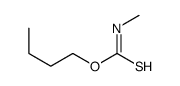 O-butyl N-methylcarbamothioate Structure