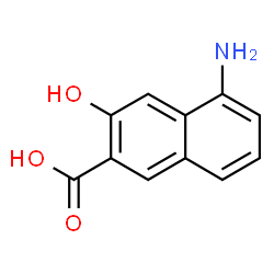 2-Naphthalenecarboxylicacid,5-amino-3-hydroxy-(9CI) picture