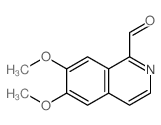 6,7-dimethoxyisoquinoline-1-carbaldehyde picture