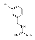 2-[(3-iodanylphenyl)methyl]guanidine Structure