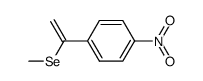 α-(methylseleno)-p-nitrostyrene Structure