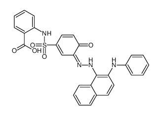 2-[[[4-hydroxy-3-[[2-(phenylamino)-1-naphthyl]azo]phenyl]sulphonyl]amino]benzoic acid picture