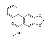 N-methyl-4,5-methylenedioxybiphenyl-2-carboxamide Structure