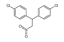 1-chloro-4-[1-(4-chlorophenyl)-2-nitroethyl]benzene Structure