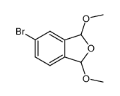 5-bromo-1,3-dimethoxy-phthalan Structure