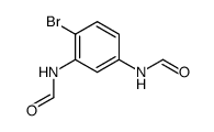 N,N'-(4-bromo-m-phenylene)-bis-formamide结构式