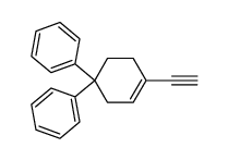 4'-ethynyl-3',6'-dihydro-2'H-1,1':1',1''-terphenyl结构式