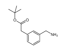 tert-butyl [3-(aminomethyl)phenyl]acetate Structure