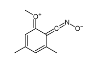 2-methoxy-4,6-dimethylbenzonitrile oxide结构式