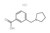 3-(1-吡咯烷基甲基)苯甲酸盐酸盐图片