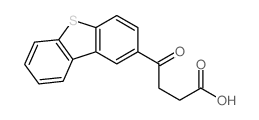 4-dibenzo[b,d]thien-2-yl-4-oxobutanoic acid structure