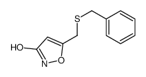 5-(benzylsulfanylmethyl)-1,2-oxazol-3-one Structure