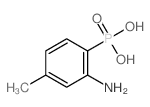 (2-amino-4-methyl-phenyl)phosphonic acid structure