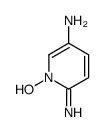 1-hydroxy-6-iminopyridin-3-amine结构式