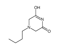 2,6-Piperazinedione,4-butyl-(7CI) Structure