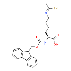 Na-Fmoc-Ne-thioacetyl-L-lysine structure