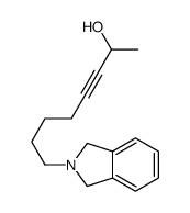 8-(1,3-dihydroisoindol-2-yl)oct-3-yn-2-ol Structure