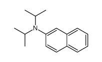 N,N-di(propan-2-yl)naphthalen-2-amine Structure