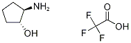 (1R,2R)-2-AMino-cyclopentanol Trifluoroacetate Structure