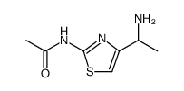 Acetamide, N-[4-(1-aminoethyl)-2-thiazolyl] Structure