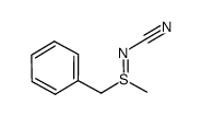 N-cyano-S-benzyl-S-methylsulfilimine结构式