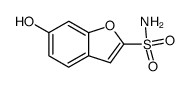 6-hydroxy-2-sulfamoylbenzo[b]furan结构式