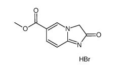 methyl 8-oxo-1,7-diazabicyclo[4.3.0]nona-2,4,6-triene-3-carboxylate hydrogenbromide Structure