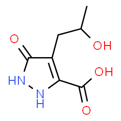 4-(2-Hydroxypropyl)-5-oxo-2,5-dihydro-1H-pyrazole-3-carboxylic acid picture