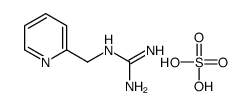 2-(pyridin-2-ylmethyl)guanidine,sulfuric acid结构式