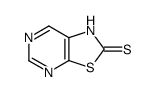 1H-thiazolo[5,4-d]pyrimidine-2-thione结构式