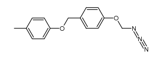 1-(azidomethoxy)-4-((p-tolyloxy)methyl)benzene Structure