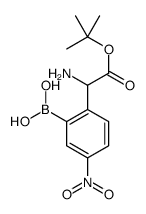 2-(BOC-Aminomethyl)-5-nitrophenylboronic acid picture