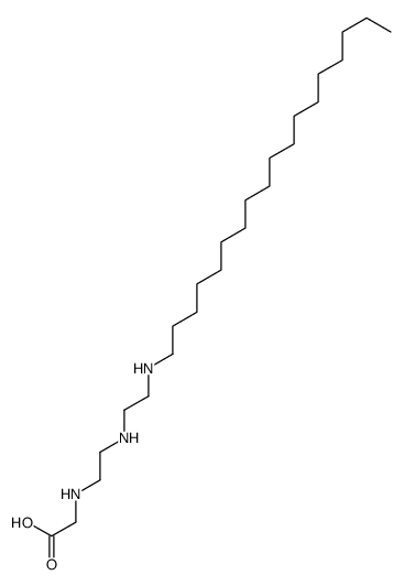 2-[2-[2-(octadecylamino)ethylamino]ethylamino]acetic acid Structure