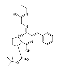 tert-butyloxycarbonyl-prolyl-dehydrophenylalanyl-glycyl-ethylamide picture