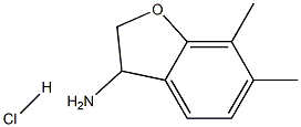 6,7-二甲基-2,3-二氢-1-苯并呋喃-3-胺盐酸盐图片