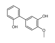 5-(2-hydroxyphenyl)-2-methoxyphenol Structure