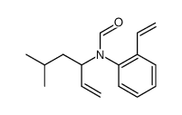 N-(5-methylhex-1-en-3-yl)-N-(2-vinylphenyl)formamide结构式