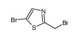 5-bromo-2-(bromomethyl)-1,3-thiazole Structure