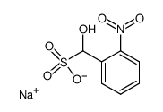 sodium hydroxy(2-nitrophenyl)methanesulfonate结构式