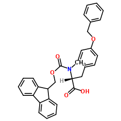 FMOC-D-METYR(BZL)-OH结构式