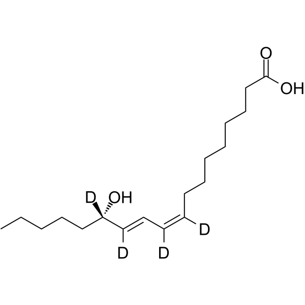 13(S)-HODE-d4 Structure