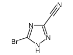 5-Bromo-1,2,4-triazole-3-carbonitrile Structure