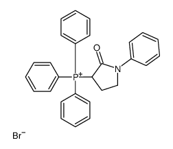 (2-oxo-1-phenylpyrrolidin-3-yl)-triphenylphosphanium,bromide Structure