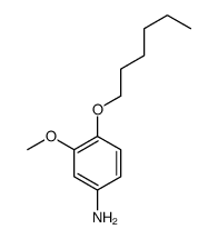 4-hexoxy-3-methoxyaniline结构式